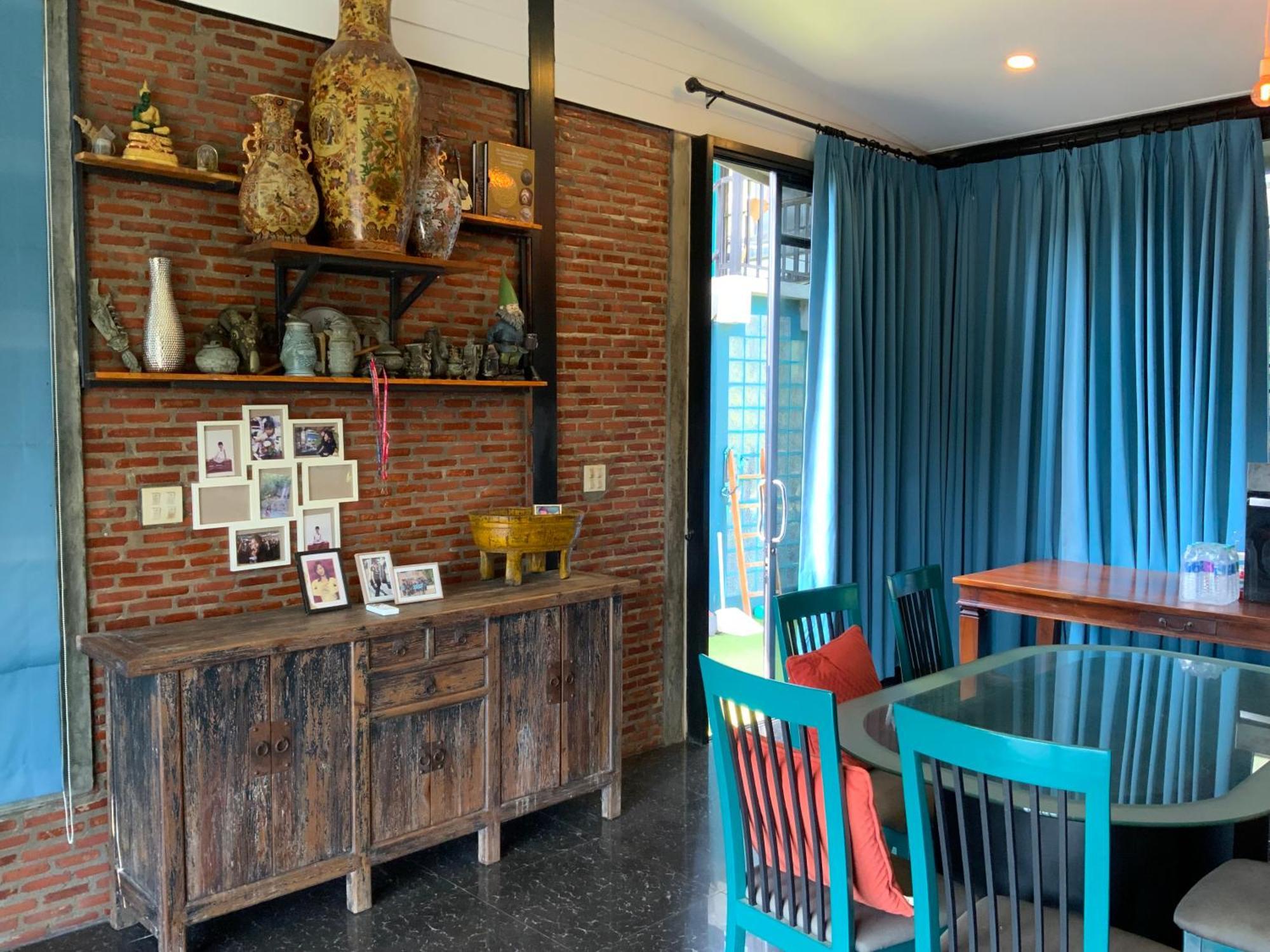 Morocco Blue Cafe By Chilong River Farm Resort Kosum Phisai Exterior photo